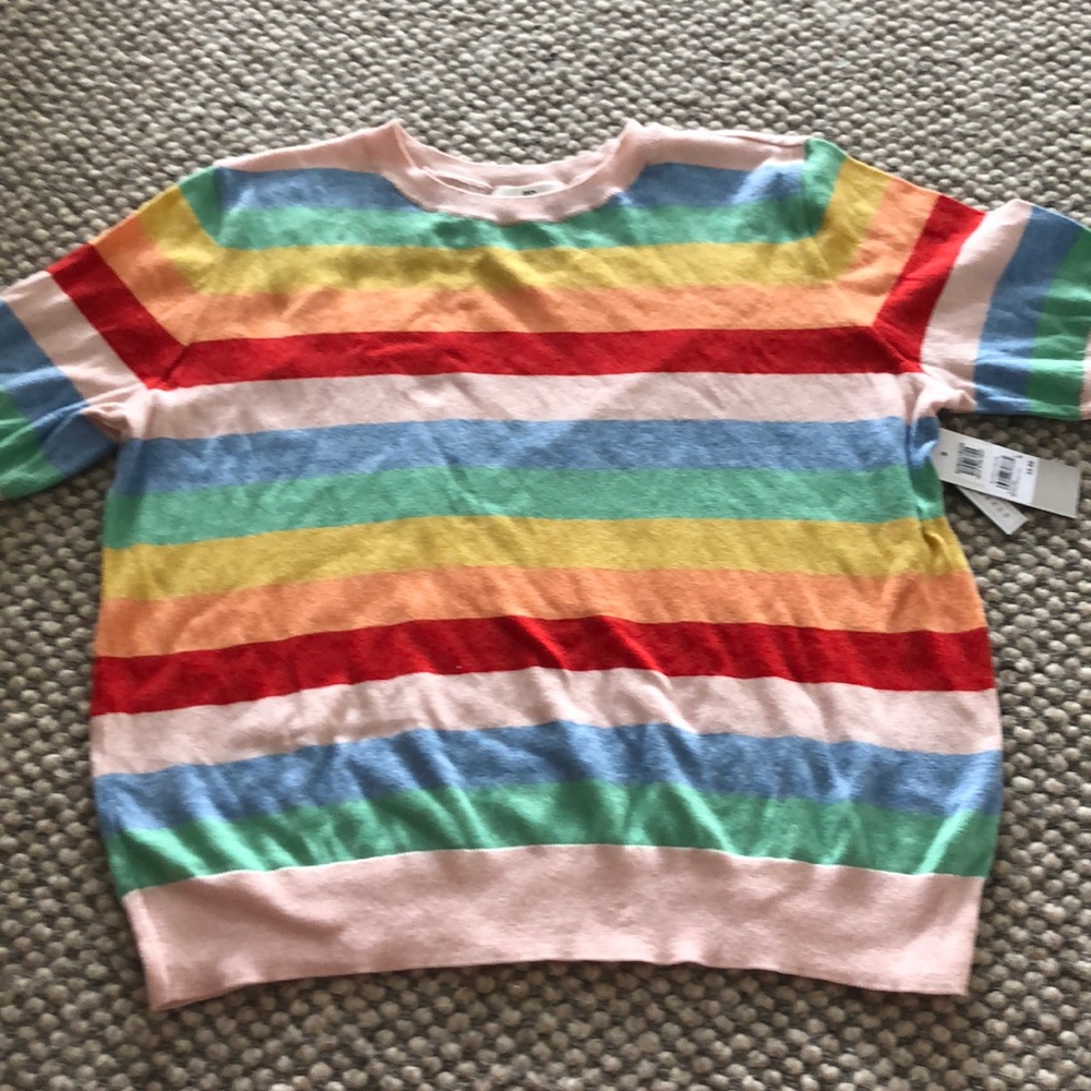 NWT BP rainbow box shirt